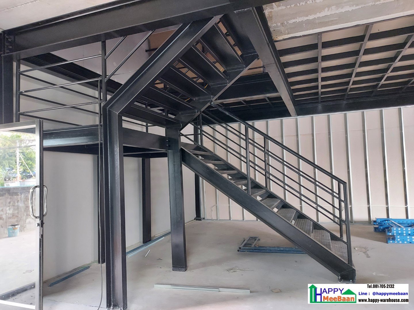 รับสร้างโกดัง รับสร้างโรงงาน พร้อมชั้นลอย