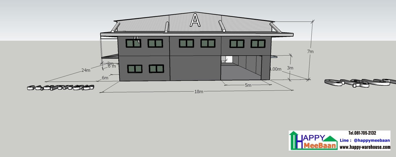 รับสร้างโกดัง รับสร้างโรงงาน พร้อมชั้นลอย