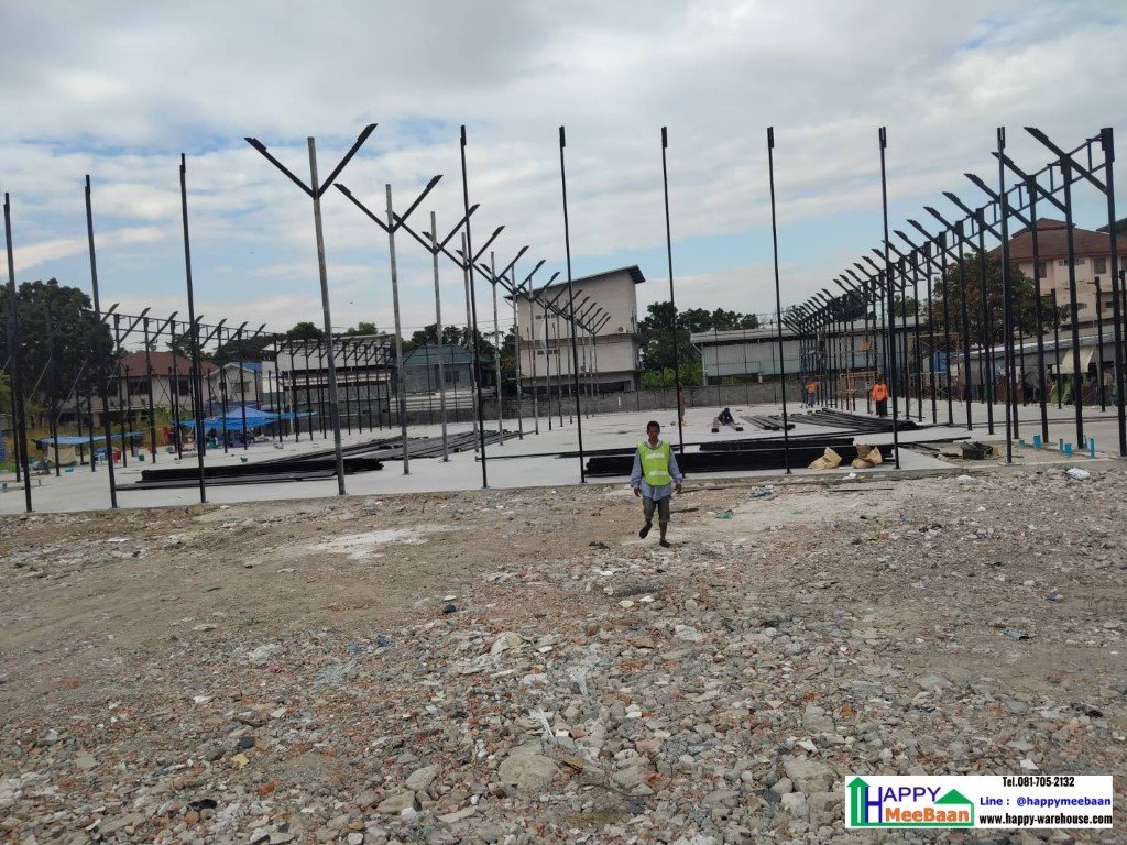 รับสร้างโกดังขนาดใหญ่ราคาถูก