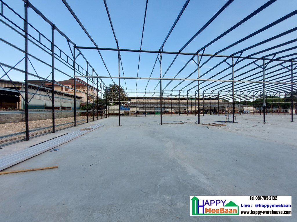 รับสร้างโกดังขนาดใหญ่ราคาถูก