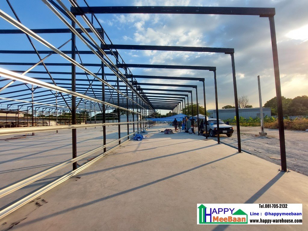 รับสร้างโกดังขนาดใหญ่ราคาถูก