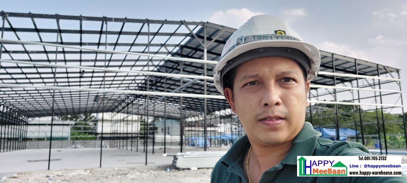 รับสร้างโกดังขนาดใหญ่ราคาถูก