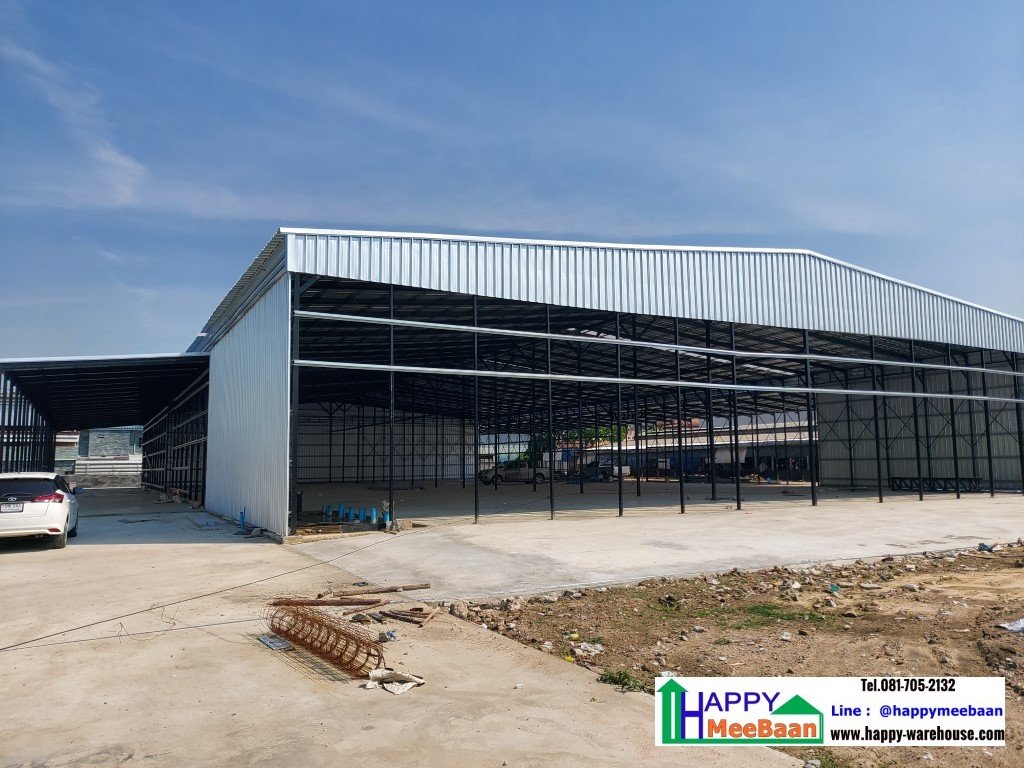 รับสร้างโกดังขนาดใหญ่ราคาถูก