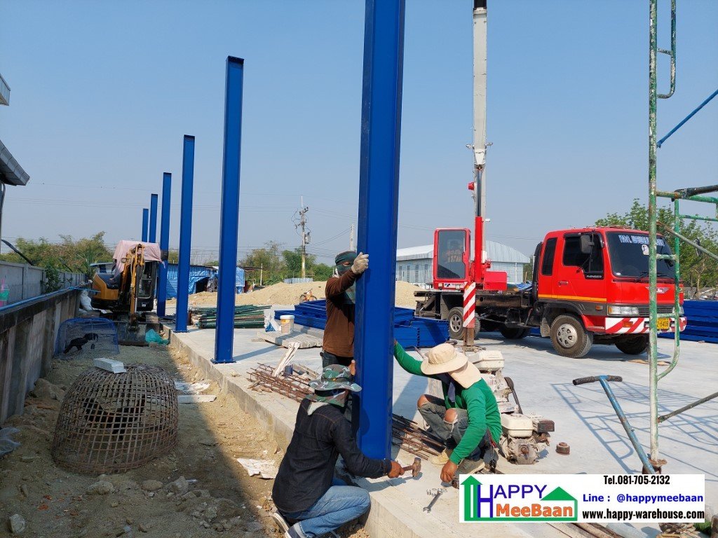 รับสร้างโกดัง รับสร้างคลังสินค้า