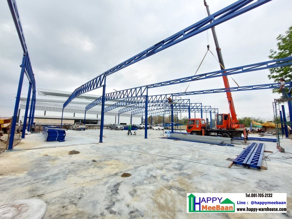 รับสร้างโกดัง รับสร้างคลังสินค้า