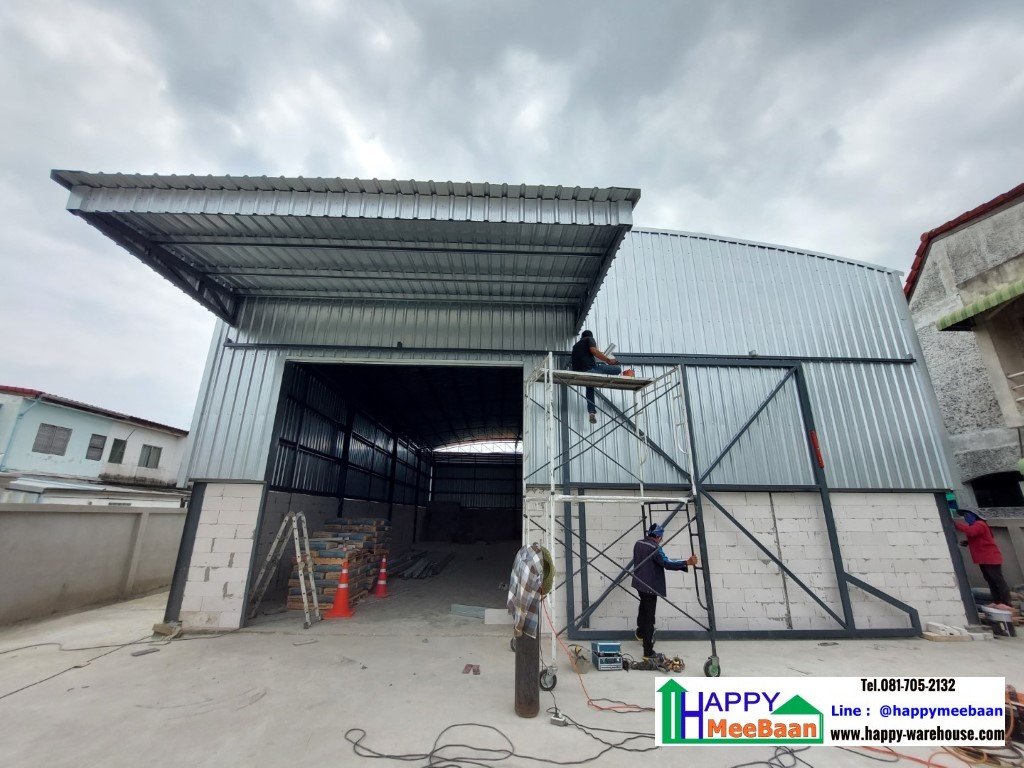 โกดังโค้ง โกดังทรงโค้ง โกดังหลังคาโค้ง