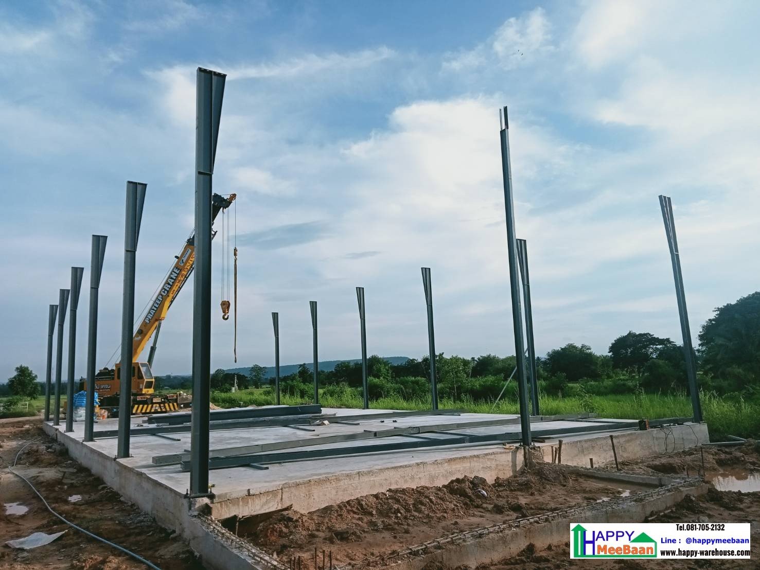 รับสร้างโรงงาน รับสร้างโกดัง