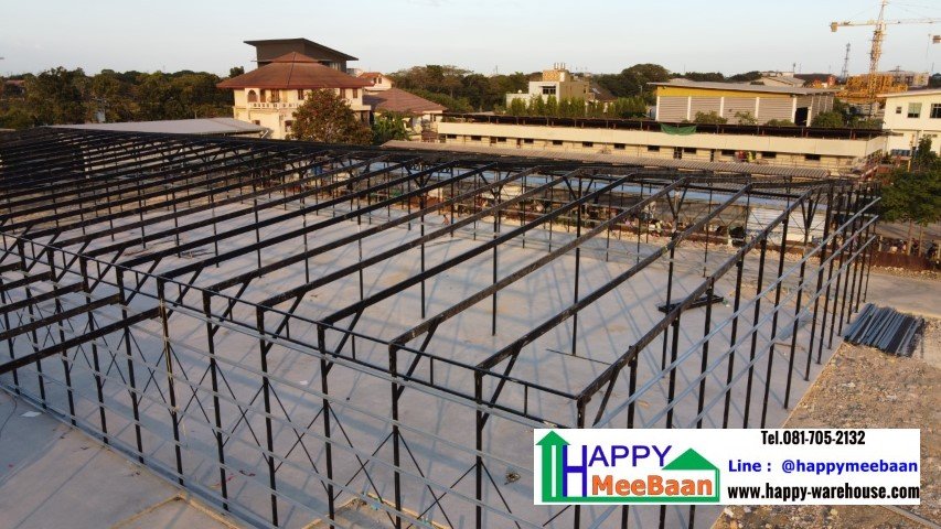 รับสร้างโกดังขนาดใหญ่ราคาถูก