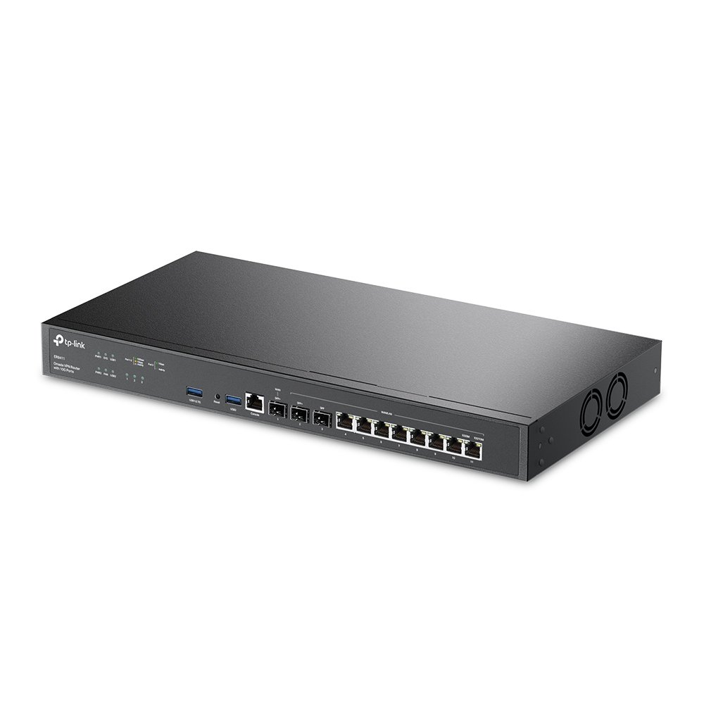 Pt Router E TP-LINK ER8411 Omada VPN Router with 10G Ports - totalit