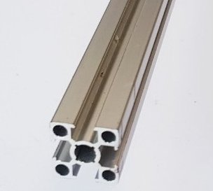 อลูมิเนียมโปรไฟล์ กว้าง 20 มิลหนา20 มิล Aluminium profile แบ่งขายความยาว 10 เซนติเมตร