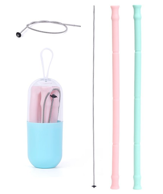 Foldable Silicone Straw