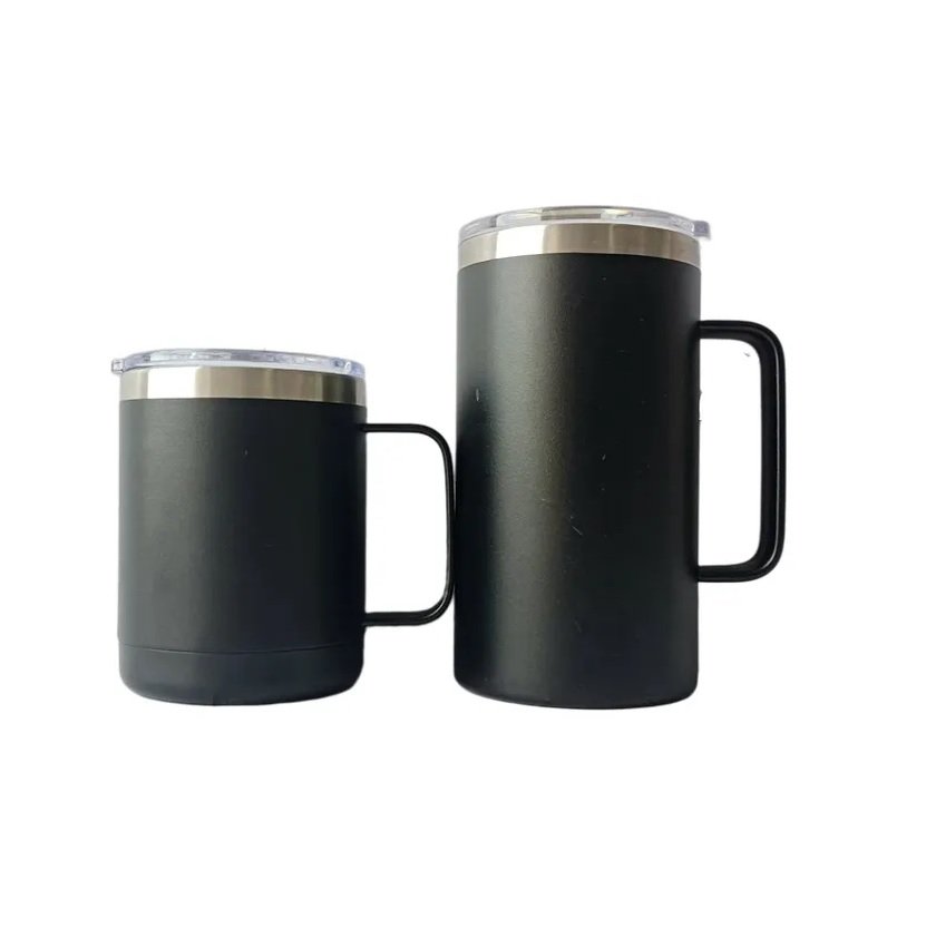 Stainless Steel Mug with Handle