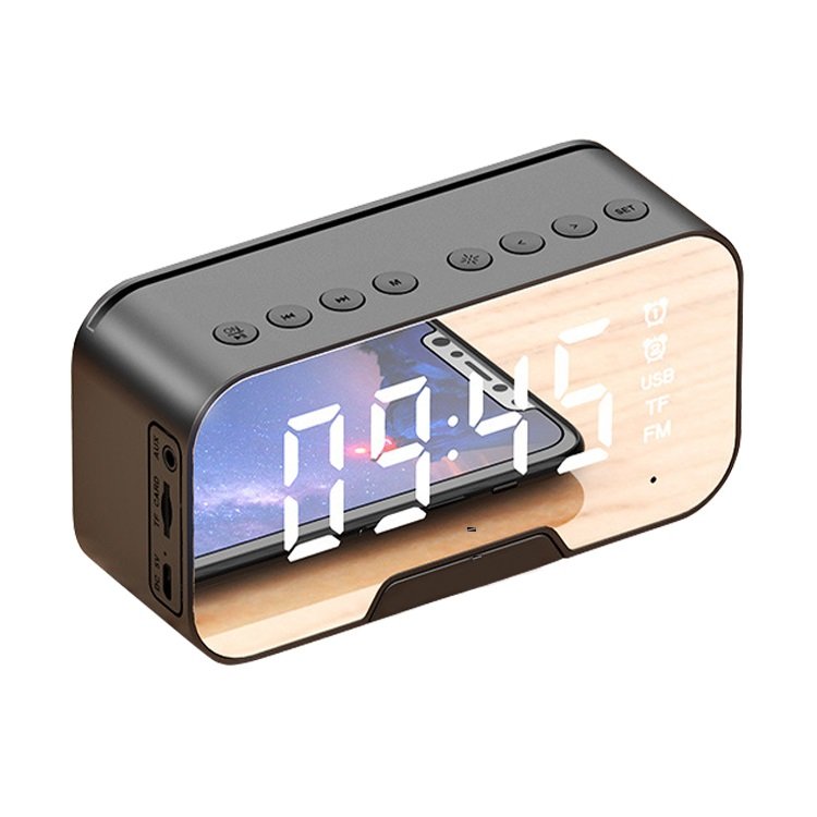 Bluetooth Speaker with Alarm Clock