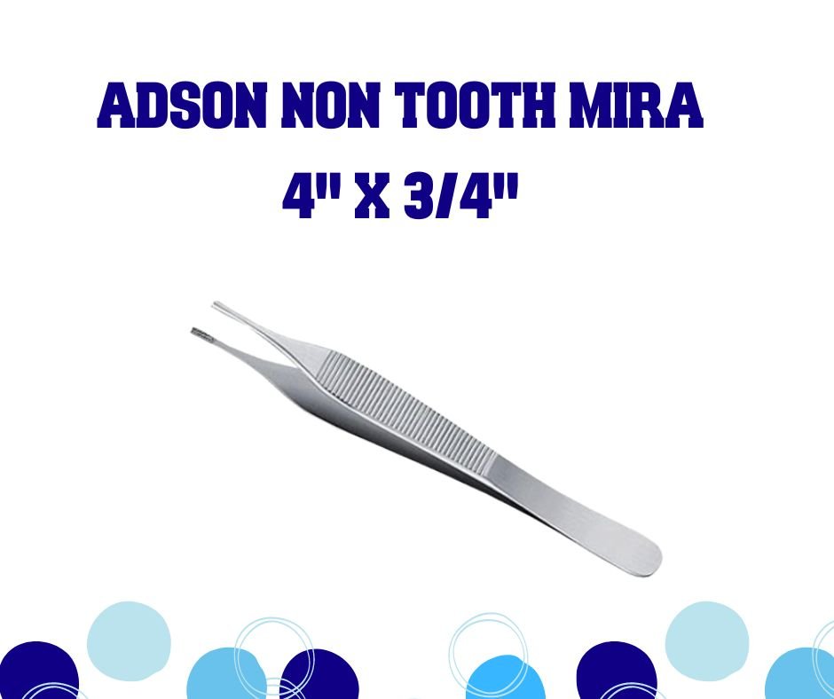 Addsonn Tooth Less Instrument Adson Non tooth 4