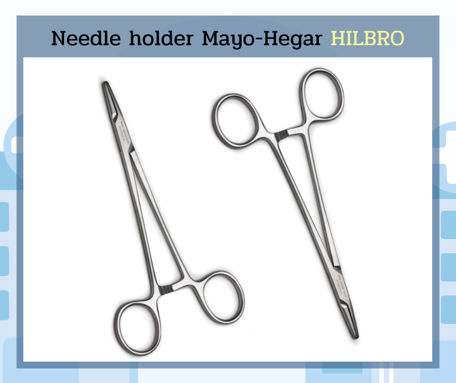 Mayo-Hegar Needle Holder  - Hilbro