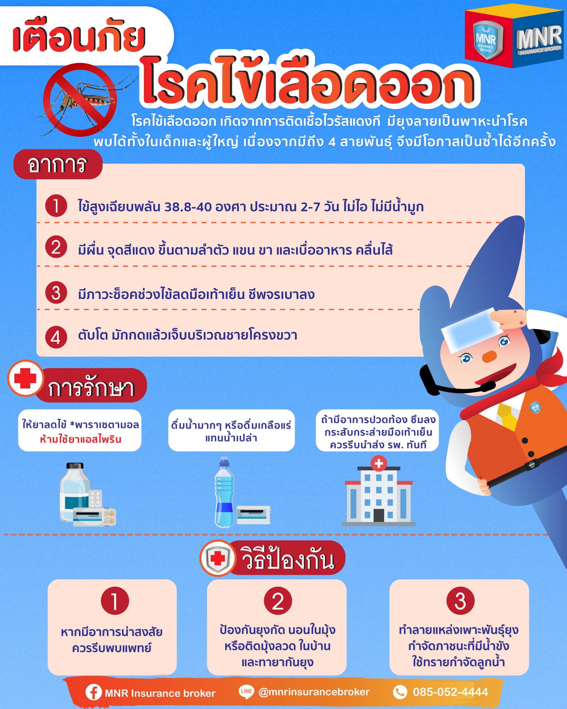 ระวัง!! หน้าฝนกับโรคไข้เลือดออก