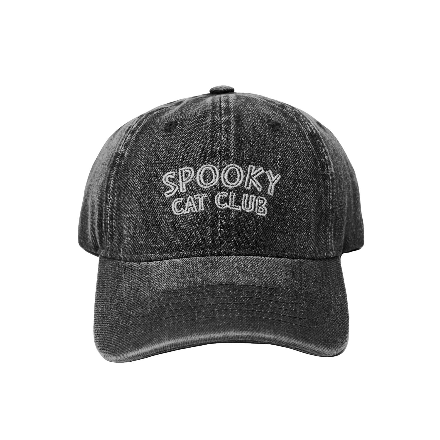 実物　WhiteKnuckles BLACK SPOOKY CAP Spooky Cap