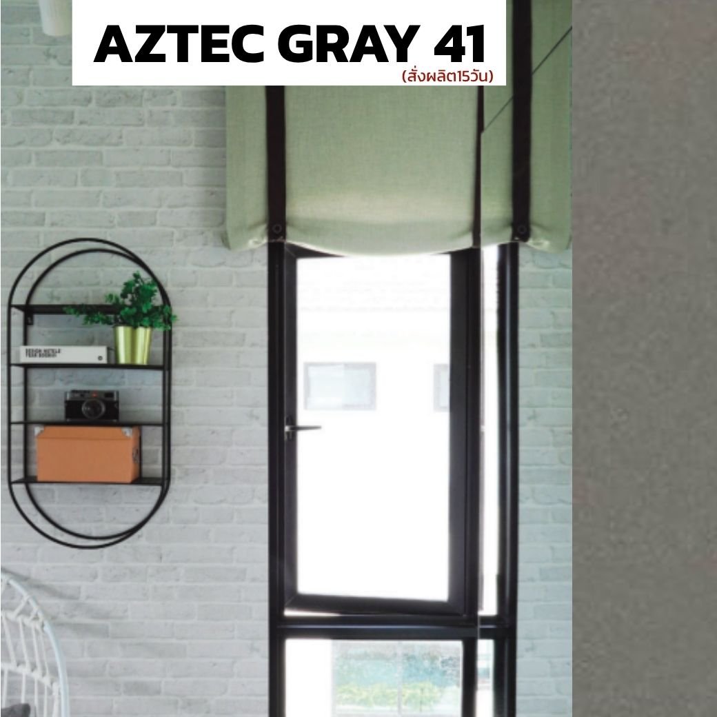สี AZTEC GRAY 41 : Section ตลาด ชุดบานกระทุ้ง GSM