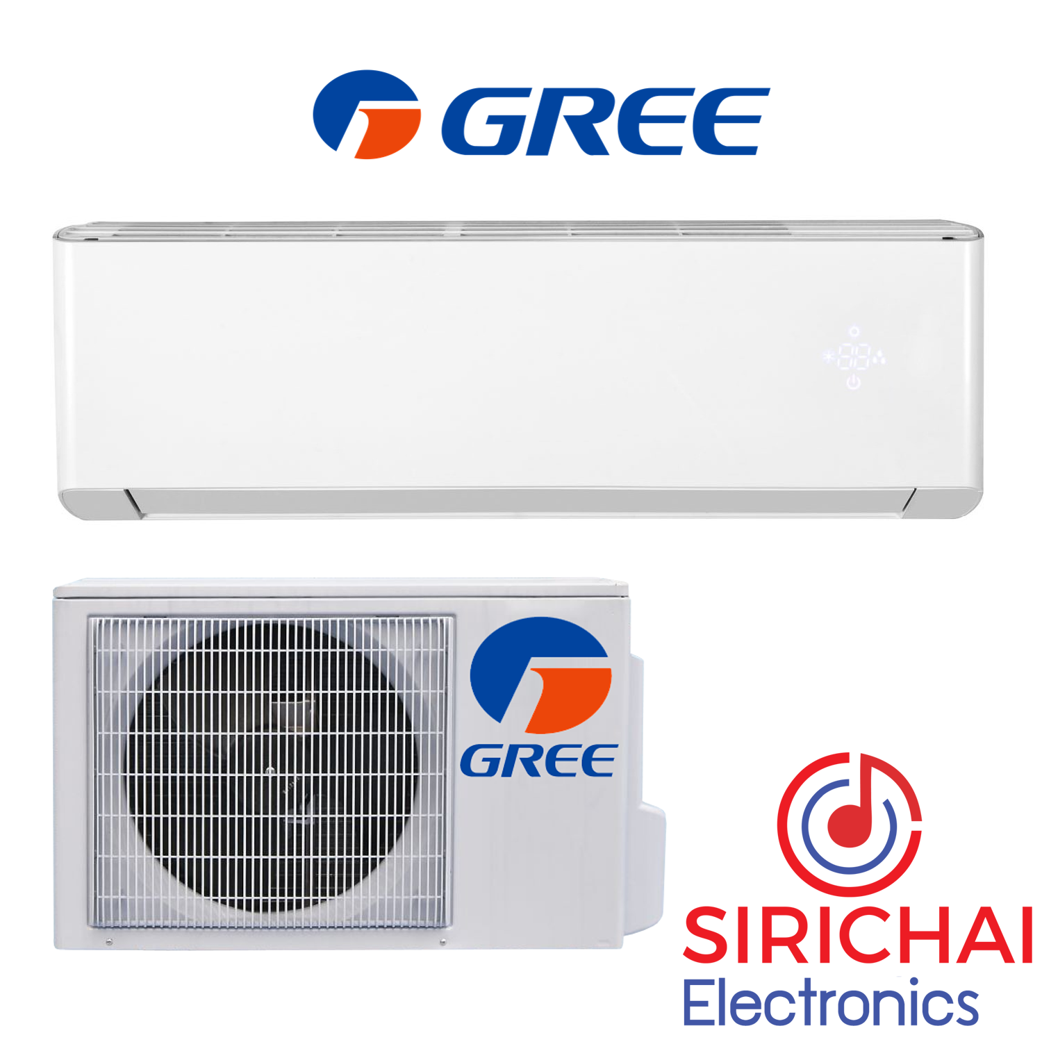 แอร์ Gree Air Conditioner Sirichaielectronics 4235
