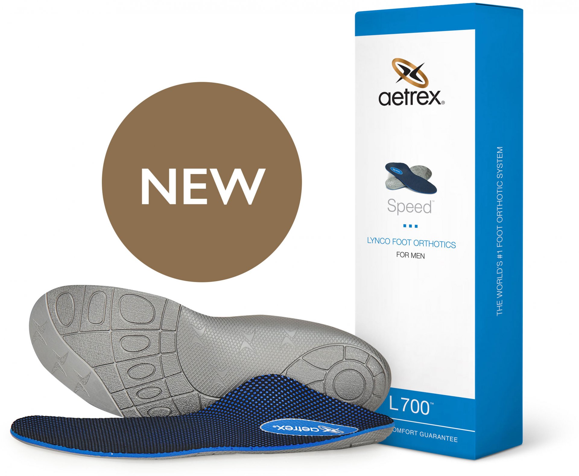 MEN'S SPEED MED/HIGH ARCH ORTHOTIC