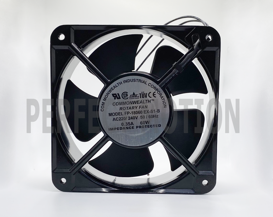 FAN COMMONWEALTH FP-108EX-S1-B | พัดลมระบายความร้อน 7 นิ้ว ...