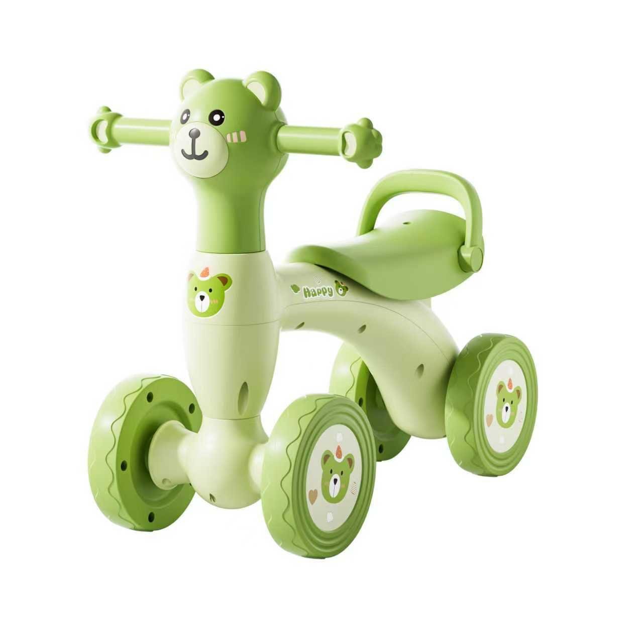 YUKITA TOLOCAR TL-04 Sepeda Anak Balance Bike Push Toys Ride On roda empat skuter scooter