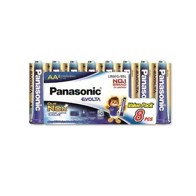 ถ่านอีโวต้า AA (แพ็ค8ก้อน) Panasonic LR6EG/8SL