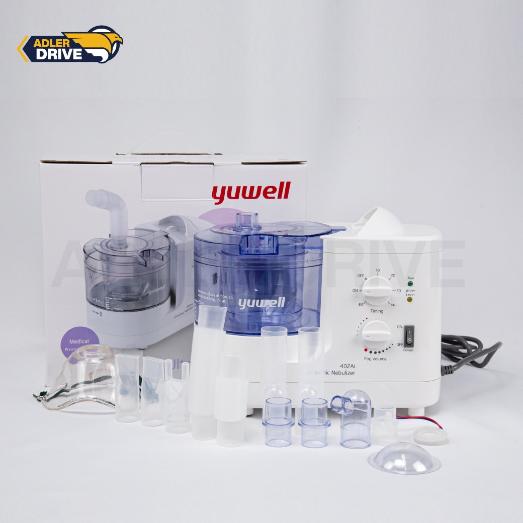 เครื่องพ่นละอองยา ยี่ห้อ Yuwell แบบ ULTRASONIC รุ่น 402AI - adlerdrive
