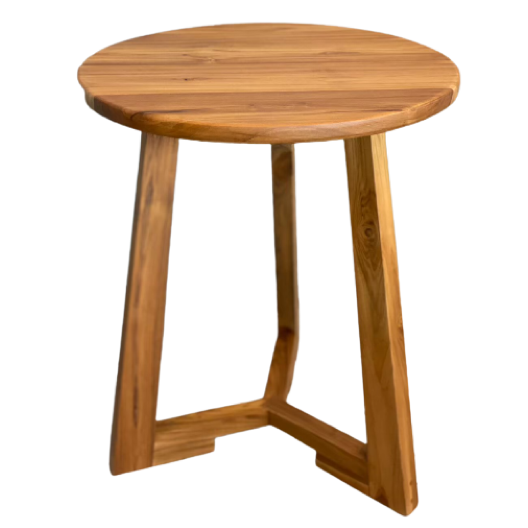 โต๊ะกลม ขาเหลี่ยม