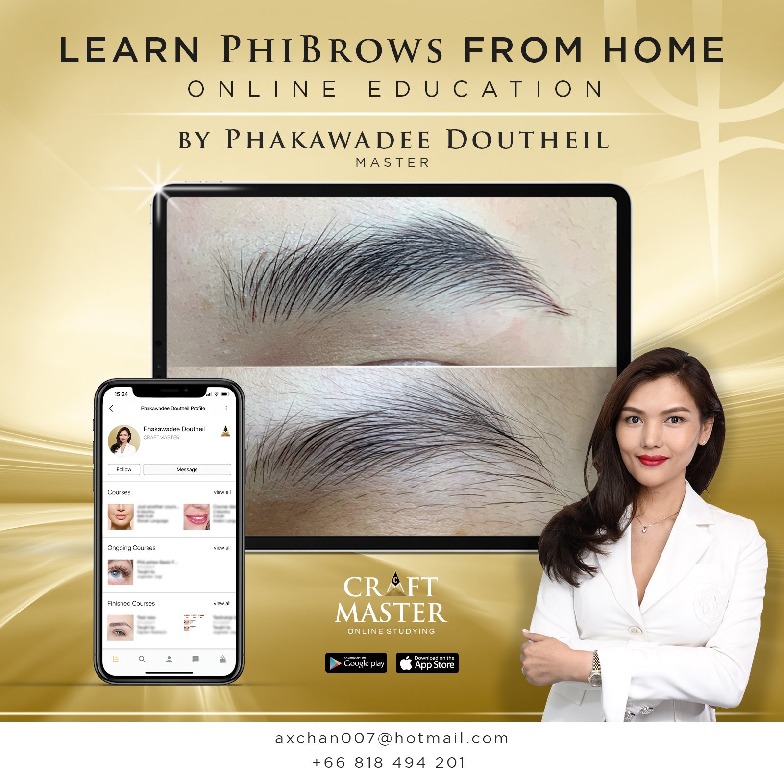 The Best PhiBrows Training in Thailand Microblading