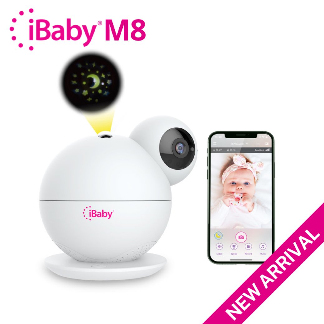 iBaby Care M8 Monitor (Baby Monitor) Includes wall mount kit