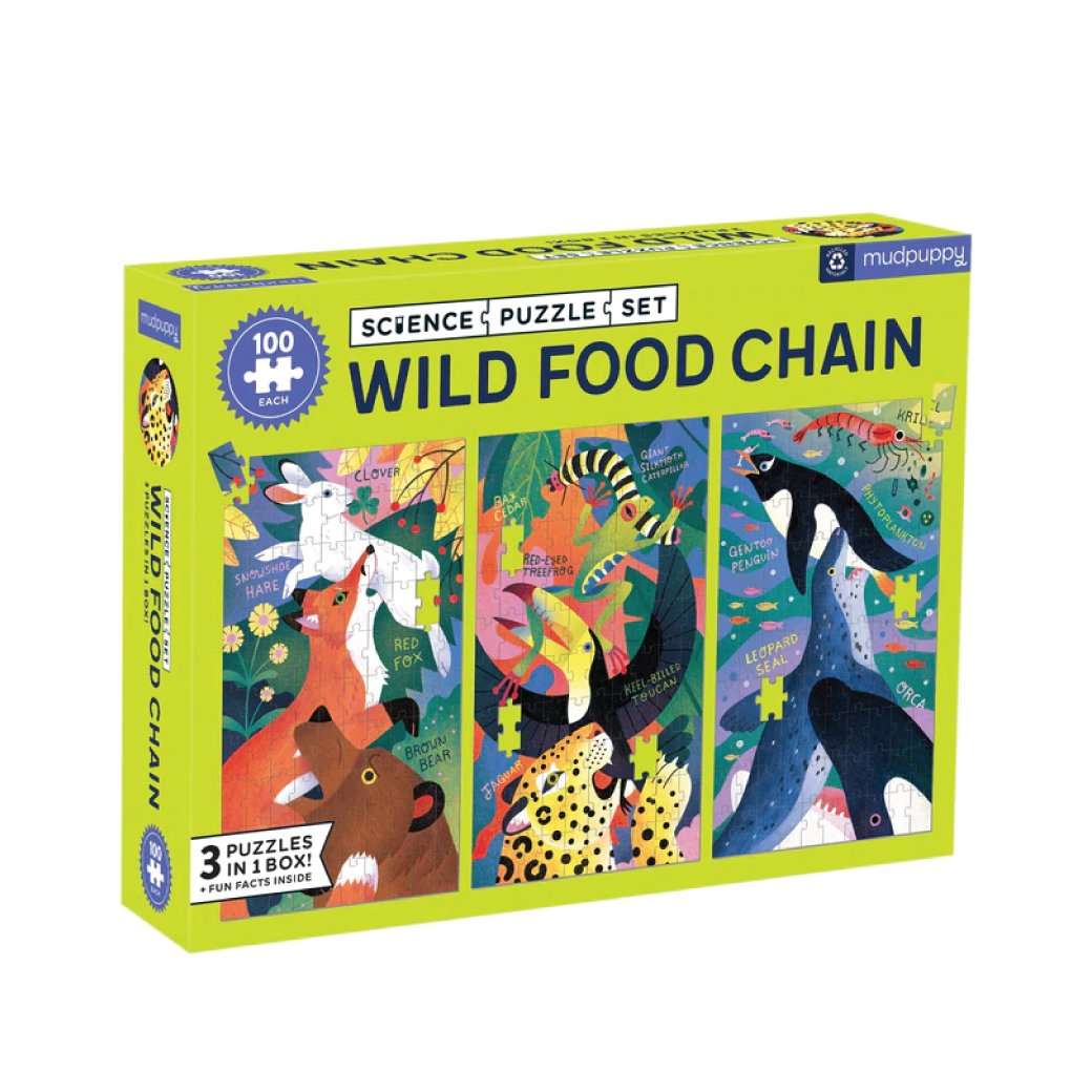 Wild Food Chain Science Puzzle Set แบรนด์ Mudpuppy