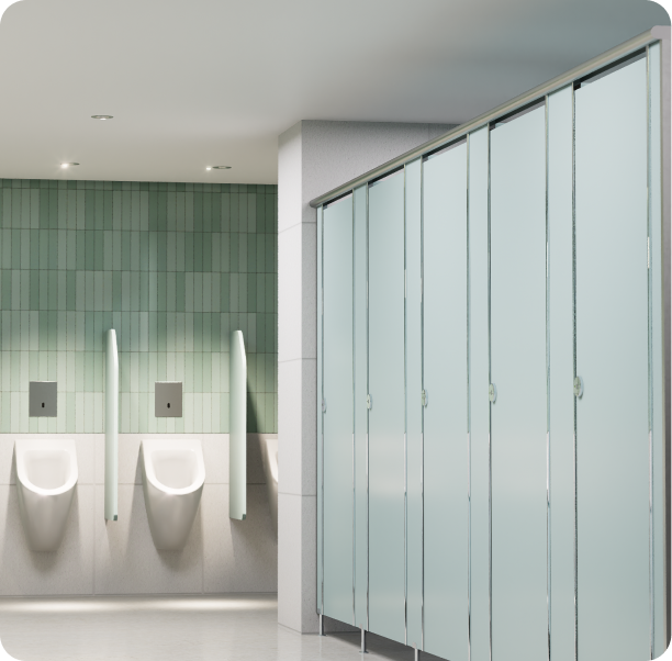 ผนังกั้นห้องน้ำสำเร็จรูป