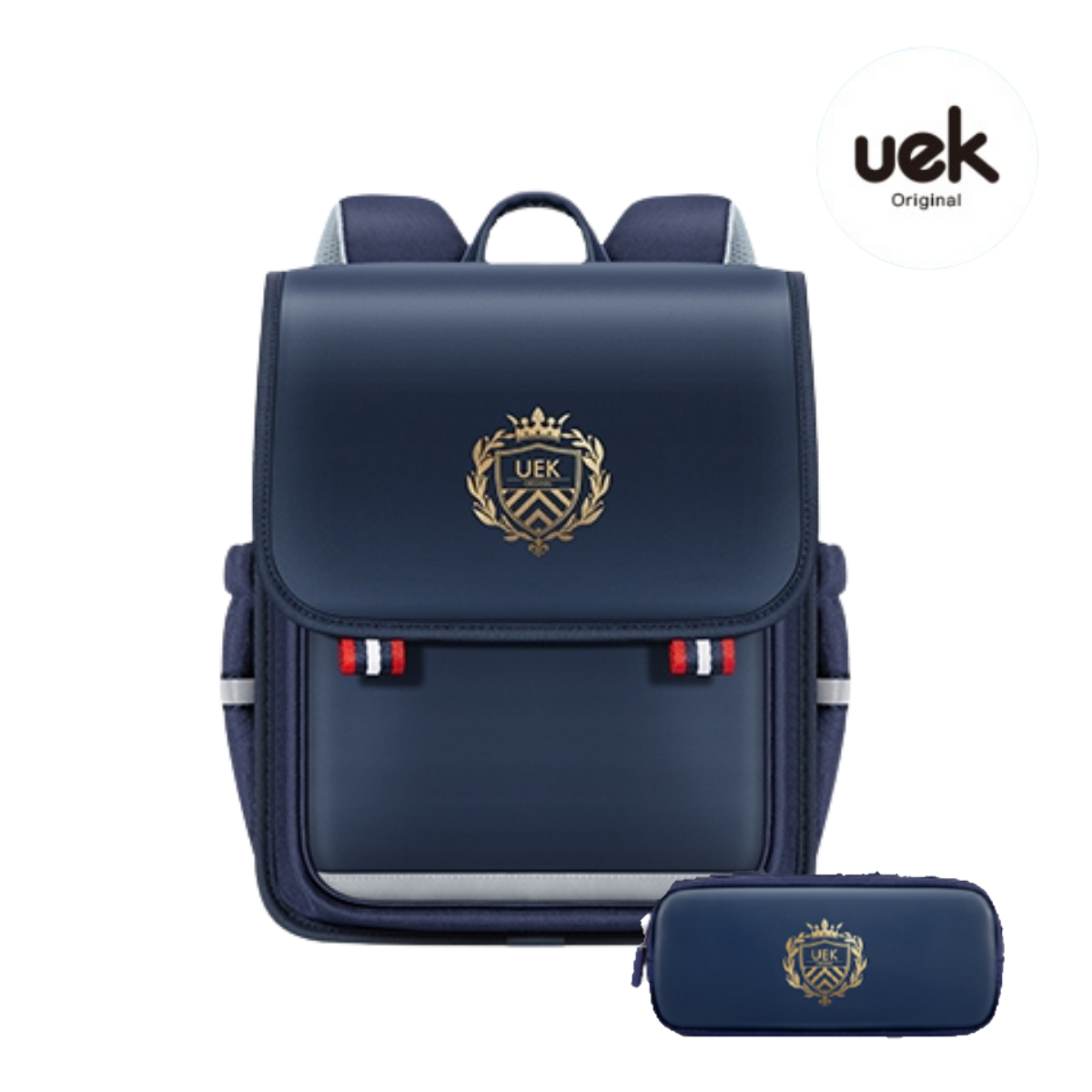 กระเป๋าเป้นักเรียน รุ่น Legend Horizontal สีน้ำเงิน (L)