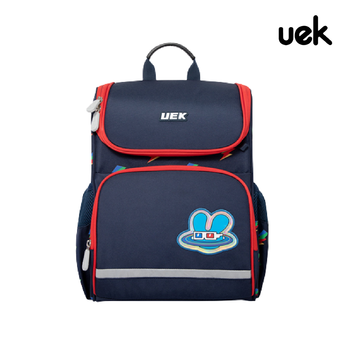 กระเป๋าเป้นักเรียน รุ่น Rainbow "Lightning" สีน้ำเงิน (XL)