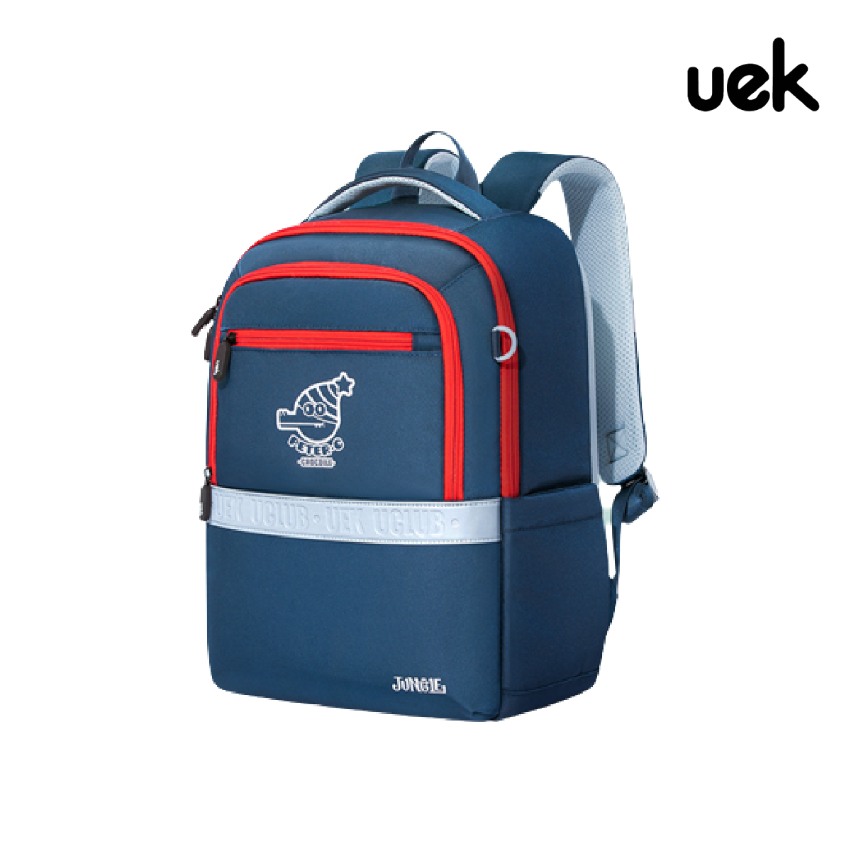 กระเป๋าเป้นักเรียน รุ่น "Lagoon" สีน้ำเงิน (XXL)