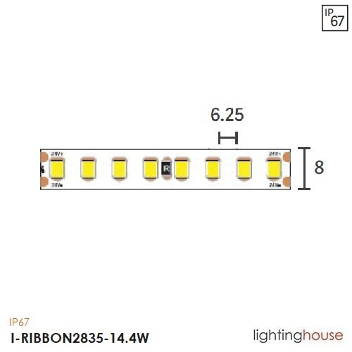 I-RIBBON2835 14.4W - lightinghouse