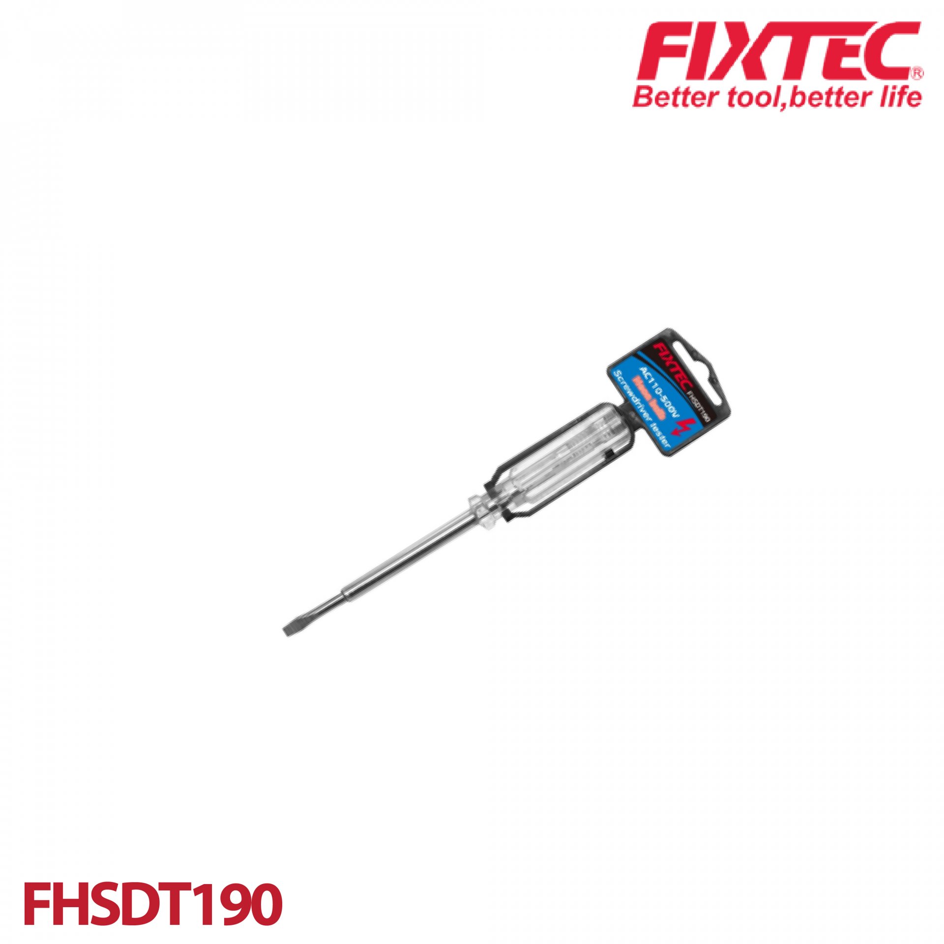 ไขควงทดลองไฟ FIXTEC FHSDT190