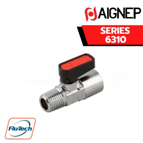 AIGNEP – SERIES 6310 TAPER MALE R ISO 7 – FEMALE RP ISO 7 VALVE
