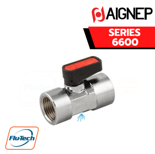 AIGNEP – SERIES 6600 EXAUST HOLE FEMALE G ISO 228 – FEMALE G ISO 228 VALVE