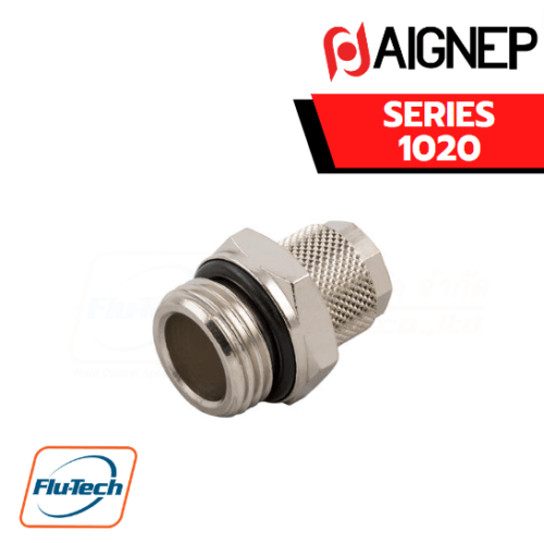 AIGNEP SERIES 1020 | STRAIGHT MALE ADAPTOR (PARALLEL)