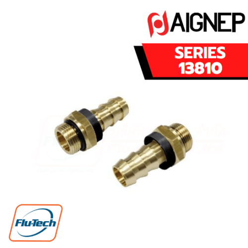 AIGNEP – SERIES 13810 | MALE HOSE ADAPTER FOR LOCKING HOSE SELF