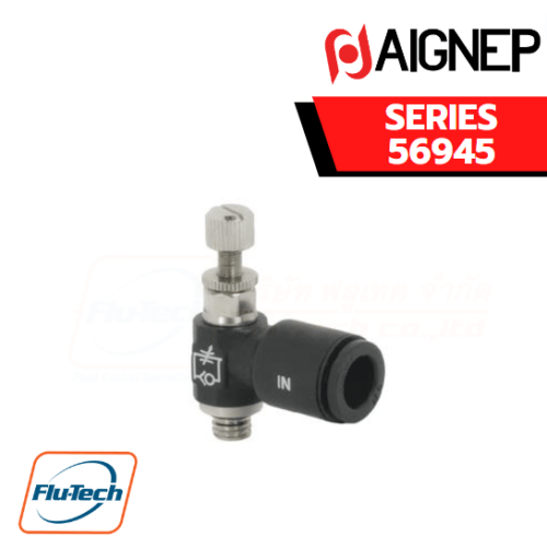 AIGNEP Series 56945 | ORIENTING FLOW REGULATOR FOR VALVE MANUAL REGULATION – “CILINDRIC”