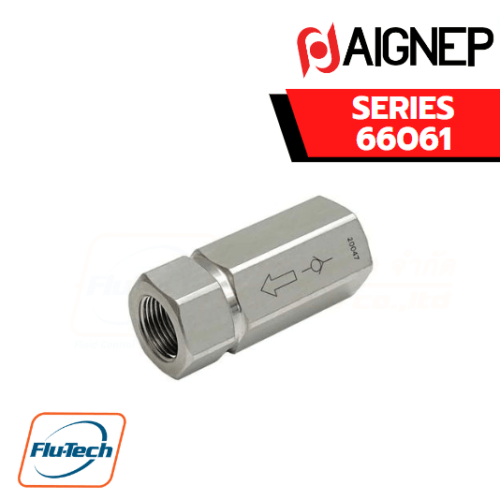 AIGNEP – SERIES 66061 FEMALE-FEMALE NON RETURN VALVE