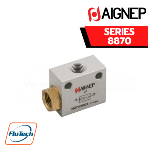 AIGNEP – SERIES 8870 IN-LINE “OR” LOGIC ELEMENT