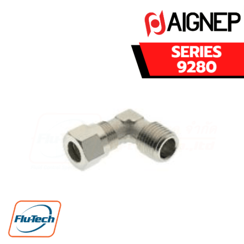 AIGNEP – SERIES 9280 | ELBOW MALE ADAPTOR