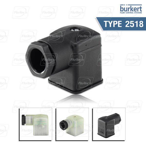 Burkert Type 2518 - Cable Plug DIN EN 175301-803 - Form A