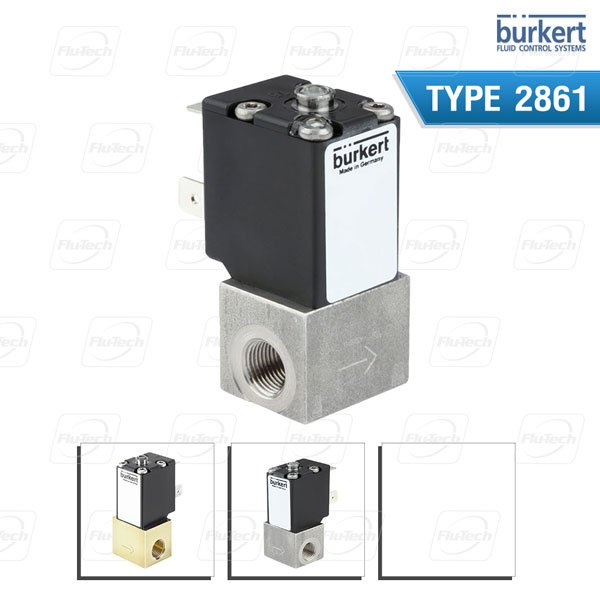 BURKERT TYPE 2861 - Direct-acting 2-way basic proportional valve