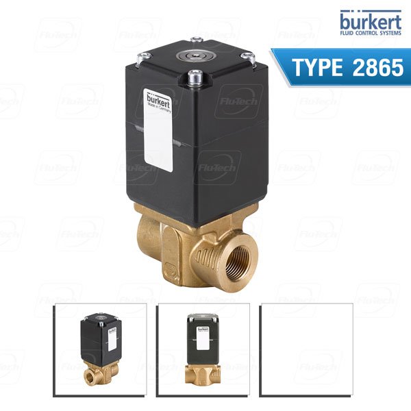 BURKERT TYPE 2865 - Direct-acting 2-way basic proportional valve