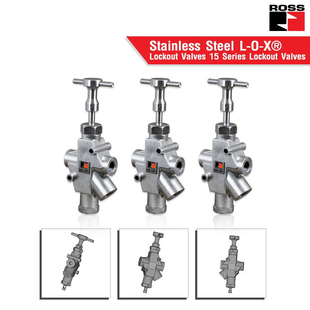 Stainless Steel L-O-X® Lockout Valves | 15 Series Lockout Valves